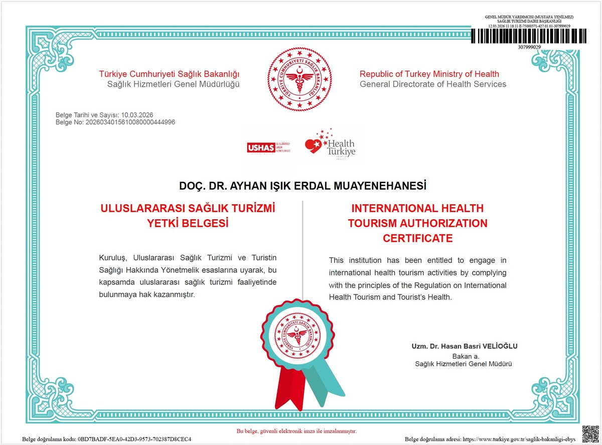 Health-tourism authorisation certificate